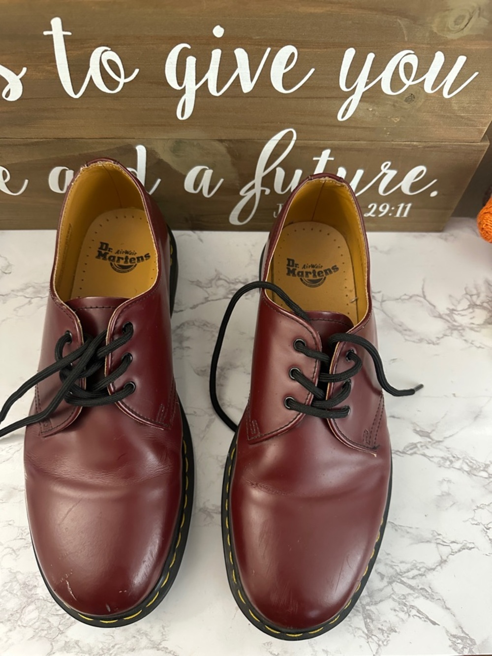 Title:
Dr. Martens 1461 Unisex Shoes – Size Men’s 10 / Women’s 11 – Black